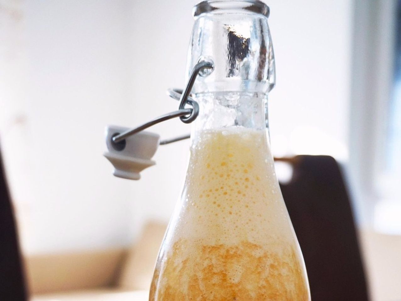 Batidos cremosos de plátano